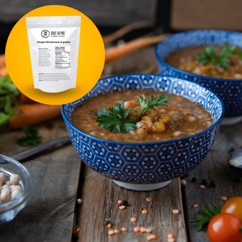 Soupe Minestrone 6 grains